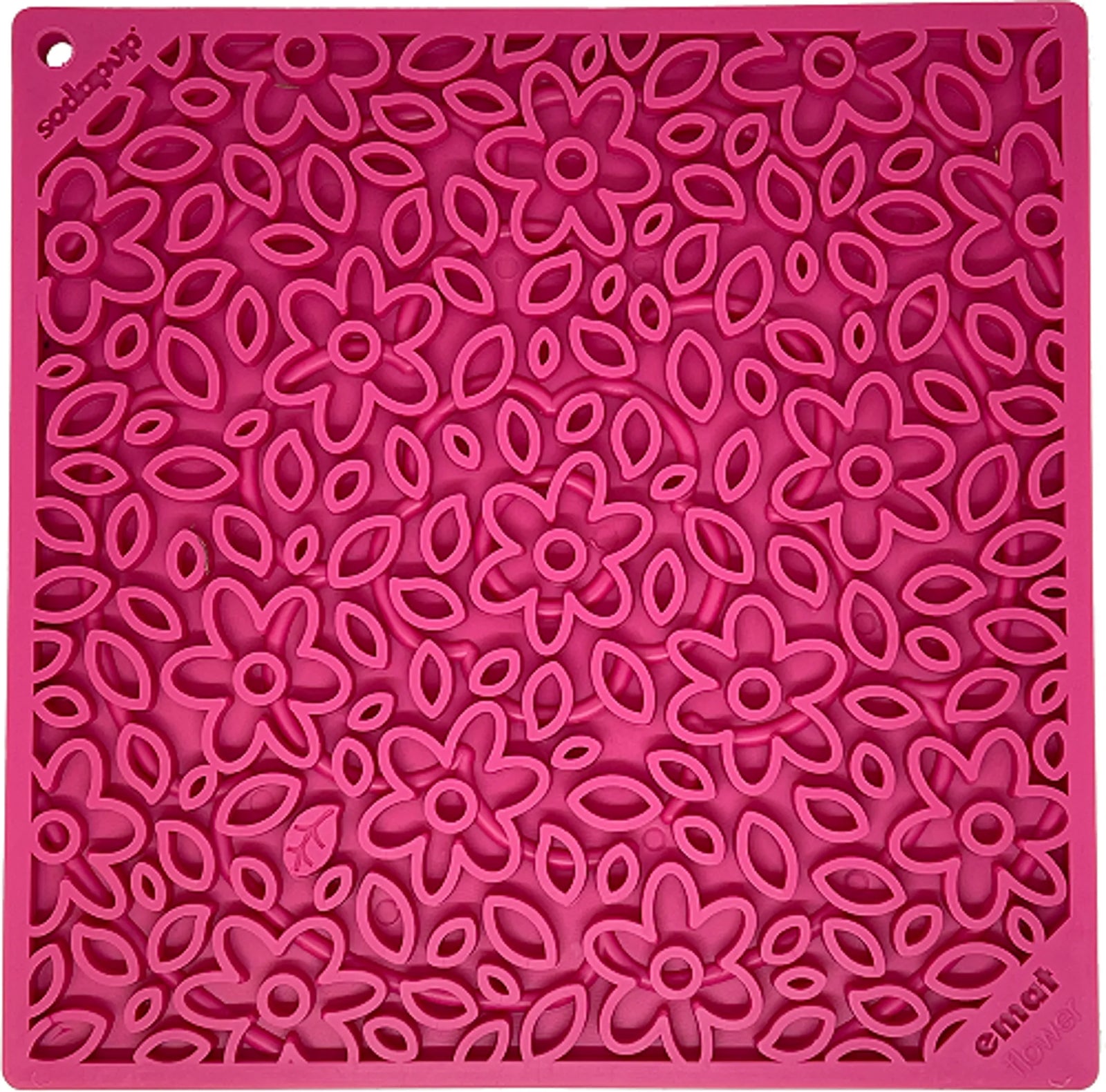 Flower Power emat - Enrichment Lick Mat for Dogs and Cats