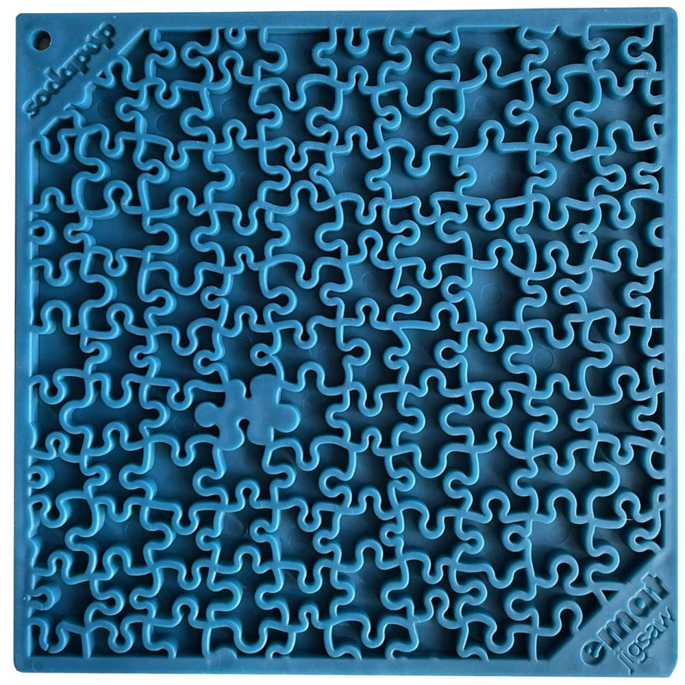 Jigsaw Puzzle eMat - Enrichment Lick Mat for Dogs and Cats