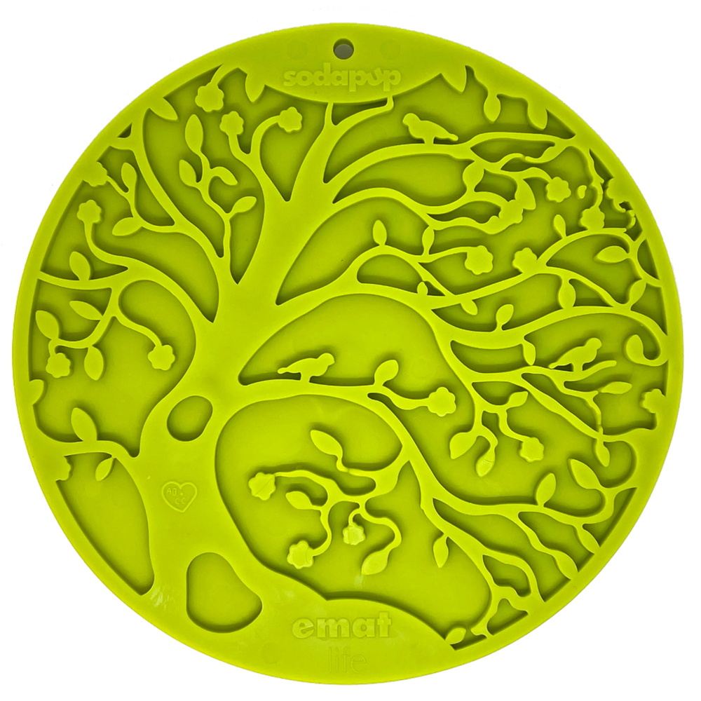 Tree of Life eMat - Enrichment Lick Mat For Dogs and Cats